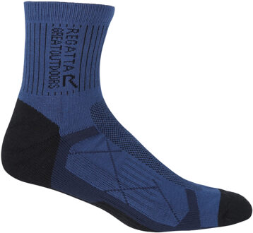 Regatta Heren actieve outdoor sokken (set van 2) Navy/blauw