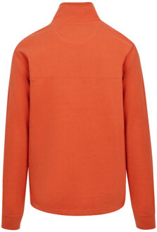 Regatta Heren agilno half zip fleece top Oranje - XXXL