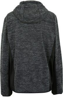 Regatta Heren Alven Full Zip Fleecejack (As Marl/Zwart/Vos) Donkergrijs