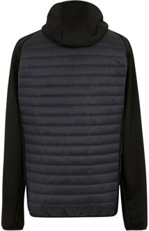 Regatta Heren Andreson Hybride Jas (ZWART/GEEL)