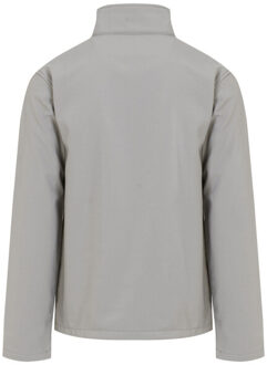 Regatta Heren ascender effen dubbellaags soft shell jas Grijs