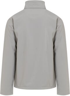 Regatta Heren Ascender Effen Dubbellaags Soft Shell Jas (Mineraalgrijs/zwart) Lichtgrijs