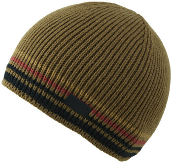 Regatta Heren balton iv gestreepte muts - maat One size Bruin
