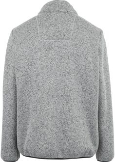 Regatta Heren Barlee Marl Full Zip Fleecejack (Zilvergrijs) - S