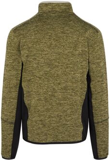 Regatta Heren Baslinn Marl Full Zip Fleecejack (Nefriet groen/zwart)