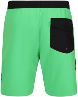 Regatta Heren Bentham Zwemshort (Fairway Groen/Zwart) Limoengroen - M