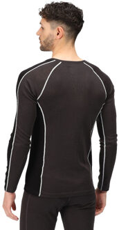 Regatta Heren Beru Supersoft Merino Wol Langemouw T-shirt Grijs