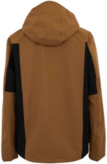 Regatta Heren Birchdale II Waterdichte Jas (Notenbruin/Zwart) - maat 3XL