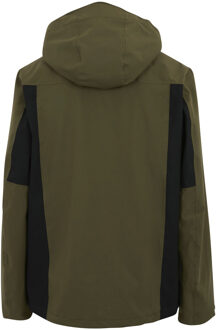 Regatta Heren Birchdale II Waterdichte Jas (Olijfnacht / Zwart) - 2XL