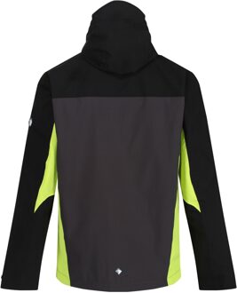 Regatta Heren Birchdale Waterdicht Hooded Jacket (As/Zwart) Grijs