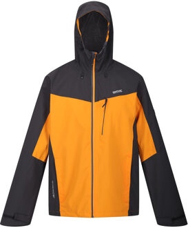 Regatta Heren birchdale waterdicht hooded jacket Oranje - S