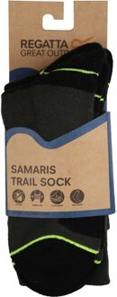 Regatta Heren blaarbescherming ii sokken (pak van 2) Zwart - EU 43 - 46