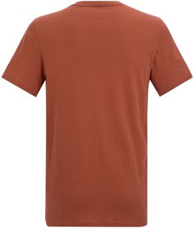 Regatta Heren Breezed Mountain Flow T-Shirt (Baksteen) - maat XL Bruin