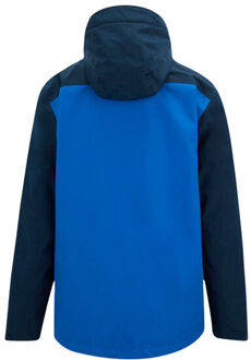 Regatta Heren calderdale colour block waterdichte jas Blauw - XXXL
