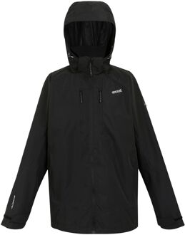 Regatta Heren Calderdale VI Waterdichte Jas (Zwart)