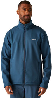 Regatta Heren cera v wind resistant soft shell jas Blauw - XXXL