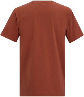 Regatta Heren Cline IX Mountain T-Shirt (Baksteen Rood) - 5XL