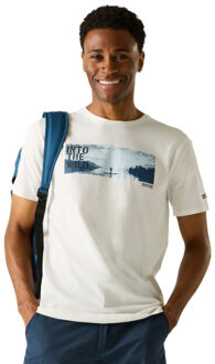 Regatta Heren cline ix outdoor wild t-shirt - maat XXL / XXXL Wit