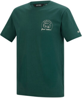 Regatta Heren cline ix sunrise t-shirt - maat M Groen