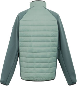 Regatta Heren clumber iv full zip hybride jas Groen