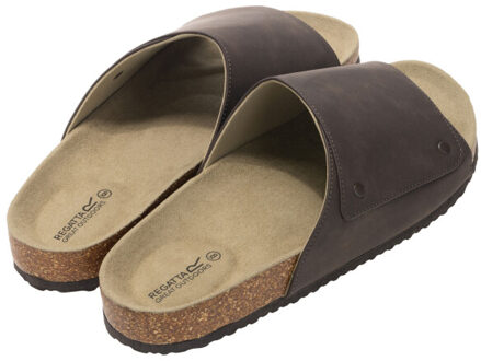 Regatta Heren coasten synthetisch suède sandalen Bruin - 45