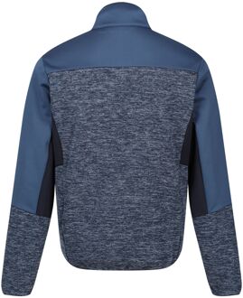 Regatta Heren Coladane VI Marl Full Zip Fleecejack (Maanlicht Denim/Maanlicht Denim Marl) - maat Blauw/marineblauw