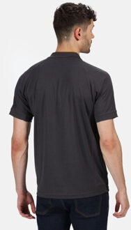 Regatta Heren coolweave korte mouwen poloshirt Grijs - XXXL