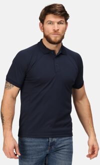 Regatta Heren Coolweave Korte Mouwen Poloshirt (Marine) Navy - XL