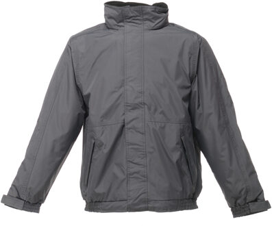 Regatta Heren Dover Waterdicht Windproof Jasje (Afdichting Grijs/Zwart) - maat XS