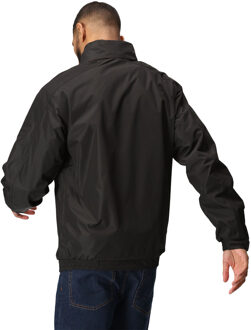 Regatta Heren Dover Waterdichte Geïsoleerde Jas (Zwart/Rood) - XS