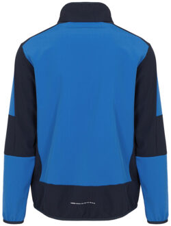 Regatta Heren e-volve 2 layer soft shell jas Blauw