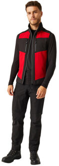 Regatta Heren e-volve colour block softshell bodywarmer Rood - M