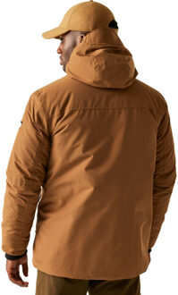 Regatta Heren eamont geïsoleerde waterdichte jas Bruin - L