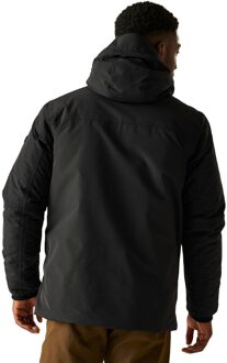 Regatta Heren Eamont geïsoleerde waterdichte jas (Zwart) - 2XL
