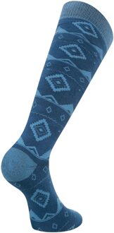 Regatta Heren Fair Isle Sokken (Maanlicht Denim) Navy/blauw