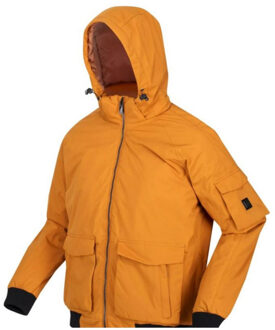 Regatta Heren faizan hooded waterdichte jas Groen - XXL