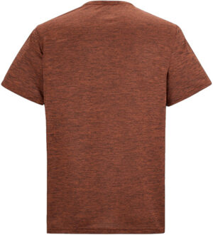 Regatta Heren fingal edition marl t-shirt - maat S Rood