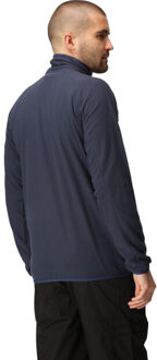 Regatta Heren fleece top met halve rits - maat S Blauw