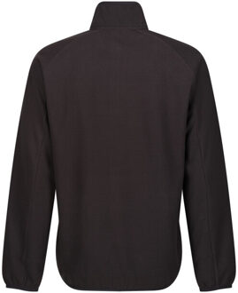 Regatta Heren fleece top met halve rits Zwart - S