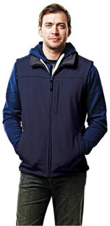 Regatta Heren flux softshell bodywarmer / mouwloos jasje waterafstotend en windbestendig Blauw - 4XL
