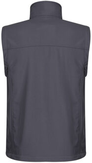 Regatta Heren flux softshell bodywarmer / mouwloos jasje waterafstotend en windbestendig Grijs - XXL