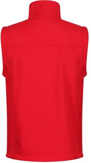 Regatta Heren Flux Softshell Bodywarmer / Mouwloos Jasje Waterafstotend en Windbestendig (Klassiek rood) - 2XL