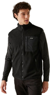 Regatta Heren frankie fleece gilet Zwart - 4XL