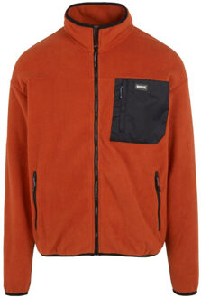 Regatta Heren frankie full zip fleecejack Klaproos - XXXL