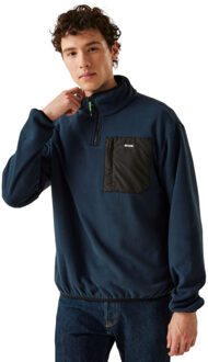 Regatta Heren frankie half zip fleece top Blauw - 4XL