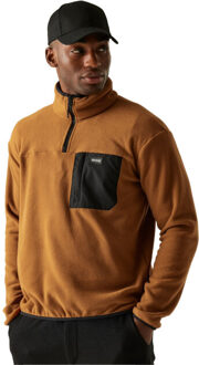 Regatta Heren frankie half zip fleece top Bruin - XXL / XXXL