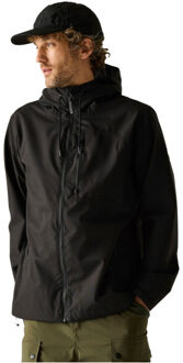 Regatta Heren frankie waterdichte jas Zwart - XL