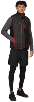 Regatta Heren gewatteerd hybride gilet Zwart - S