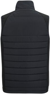 Regatta Heren Gilet met volledige rits (Zwart/Oranje Pop) - XS