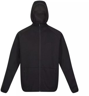 Regatta Heren glenton fleece full zip hoodie Zwart - M